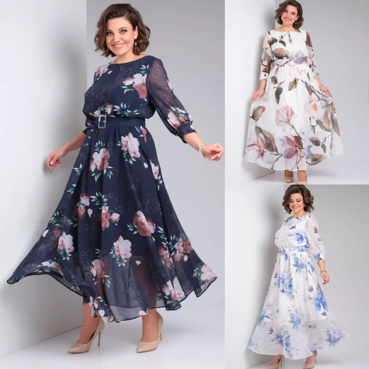 ?【S-5XL】2025 New Spring Print Dress
