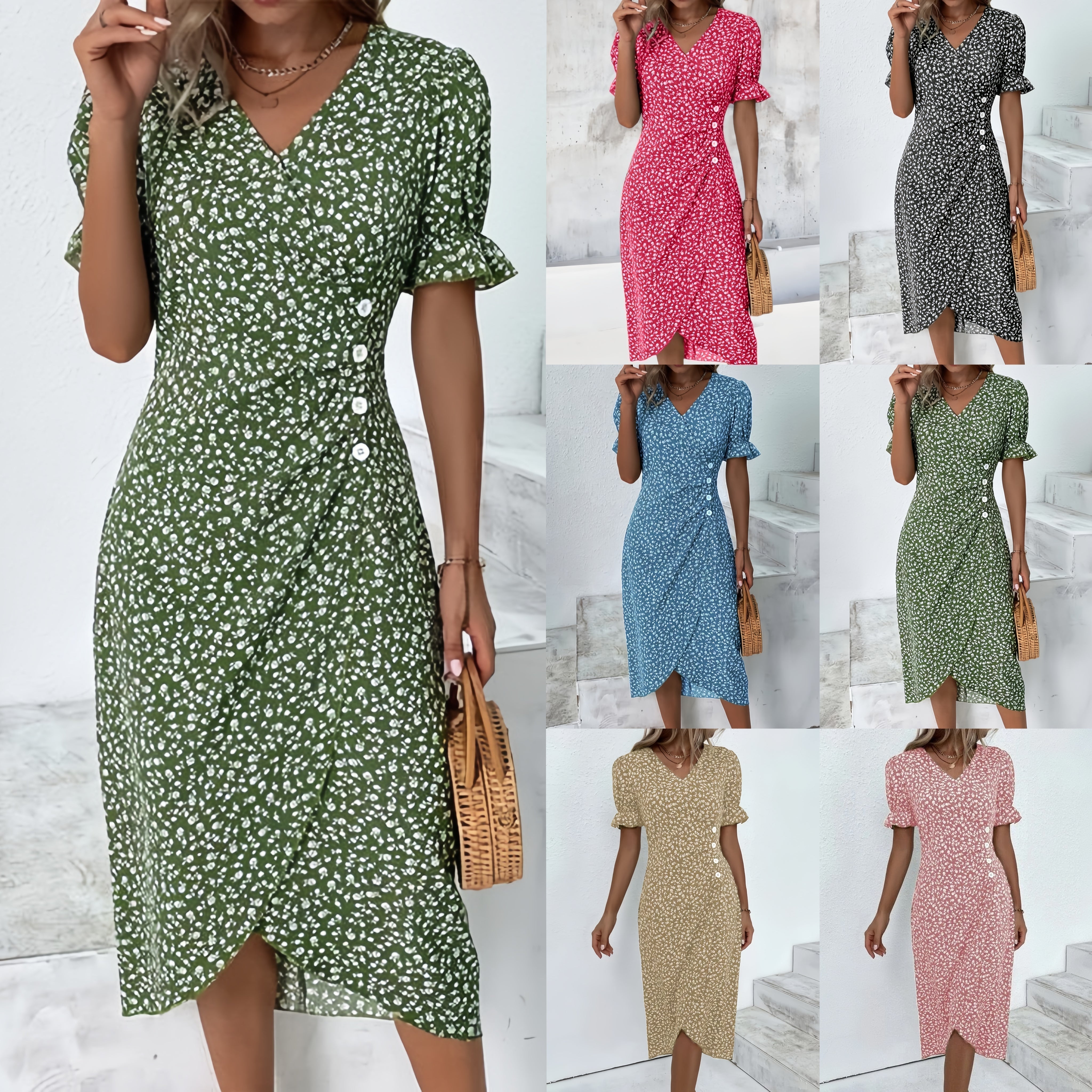 ? Casual Floral Dress
