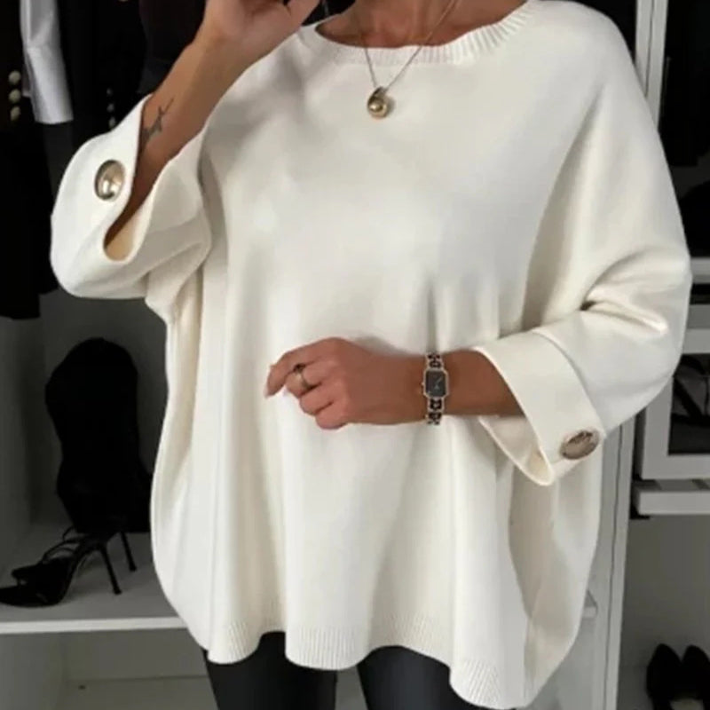 ?Limited Sale 50% OFF?Women's Classic Solid Color Knit Top