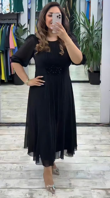 ?【S-5XL】Nowa modna sukienka, klasyczny design, elegancka i prosta